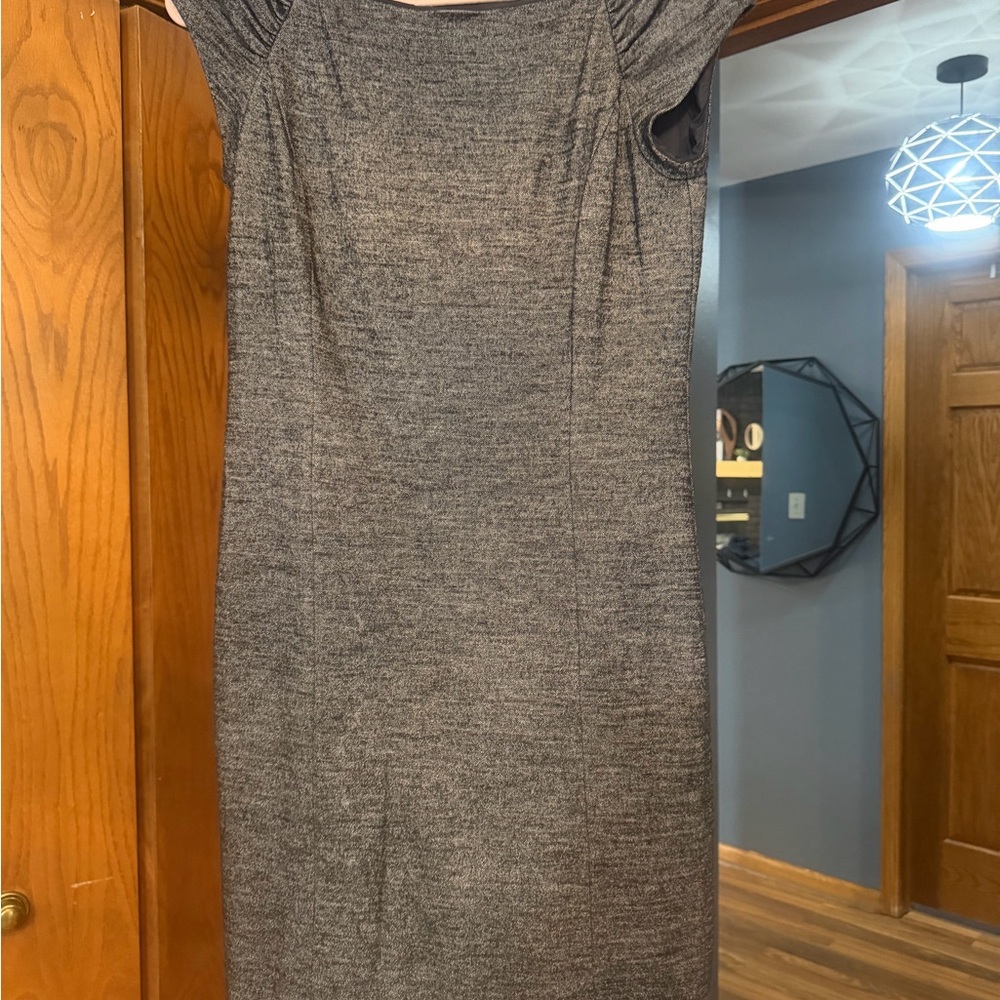 Ann Taylor Charcoal Mini Dress